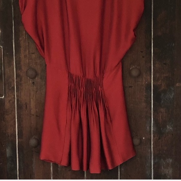 DVF x Shopbop ‘Handy’ Mini Dress Silk Smocked - Picture 13 of 14